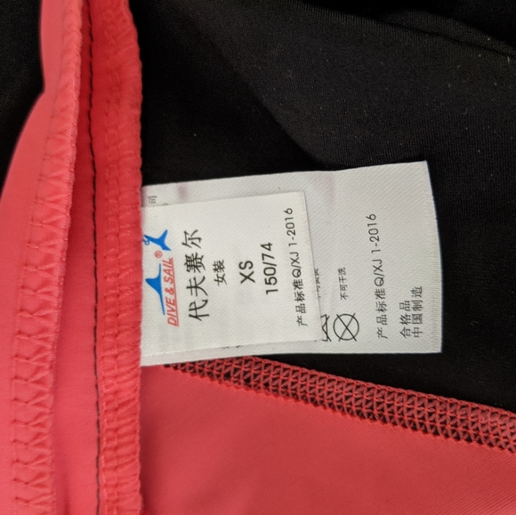 Dive & Sail Women's Rash Guard Wetsuit Quick Dry 1 - Picture 7 of 8